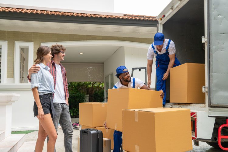 book a moving company